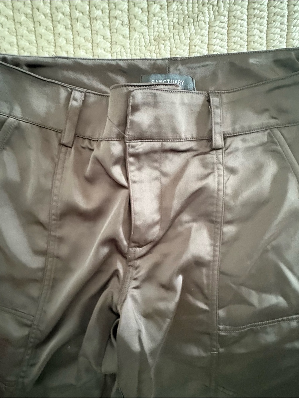 Sanctuary Women Black Cargo Pants